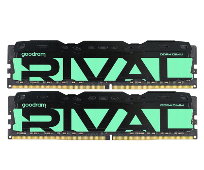 Pamięć RAM GOODRAM 16GB (2x8GB) 3200 CL16  Rival Radiant Green